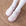 Mercedita barefoot ergonomica rosado perla para adolescentes puesta en uso