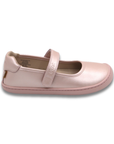 Mercedita barefoot ergonomica rosado perla para adolescentes vista lateral