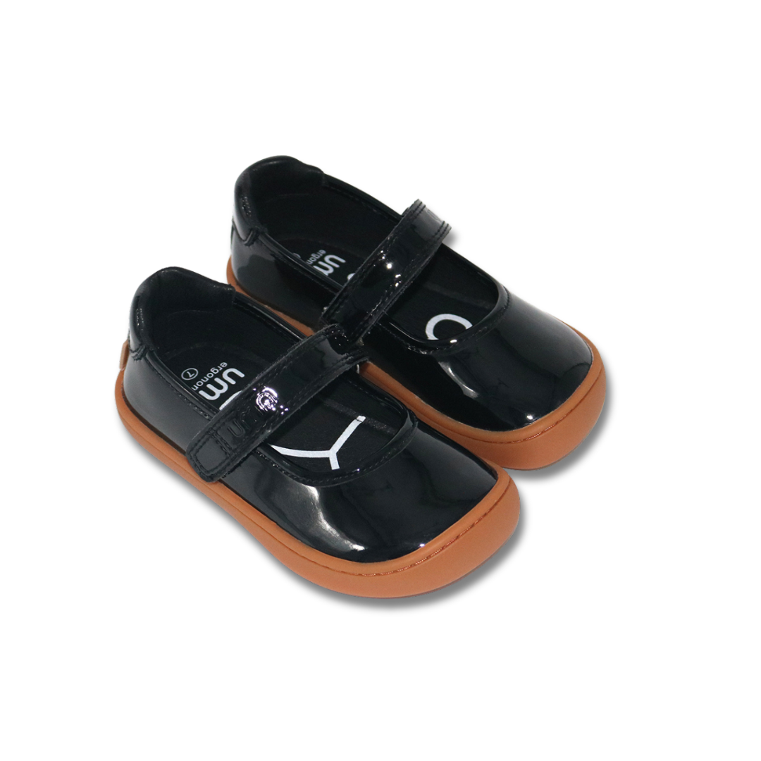Mercedita Charol Negro - Toddler