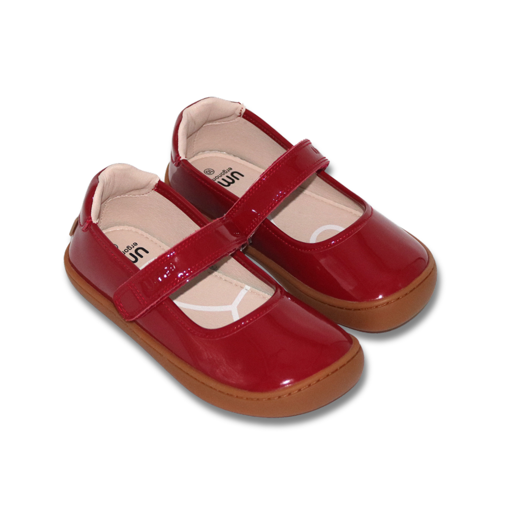 Mercedita Charol Rojo - Kids