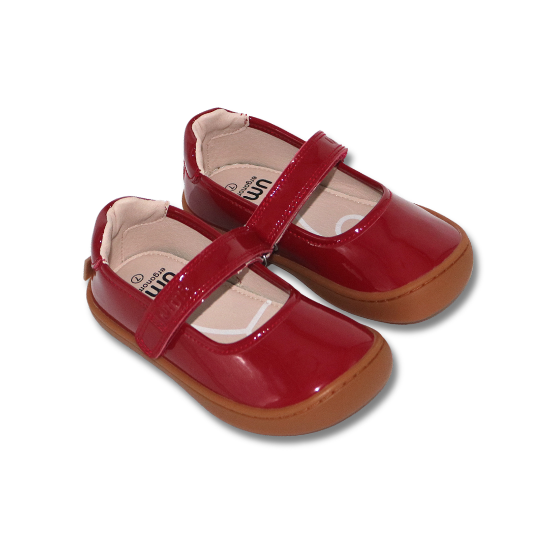 Mercedita Charol Rojo - Toddler