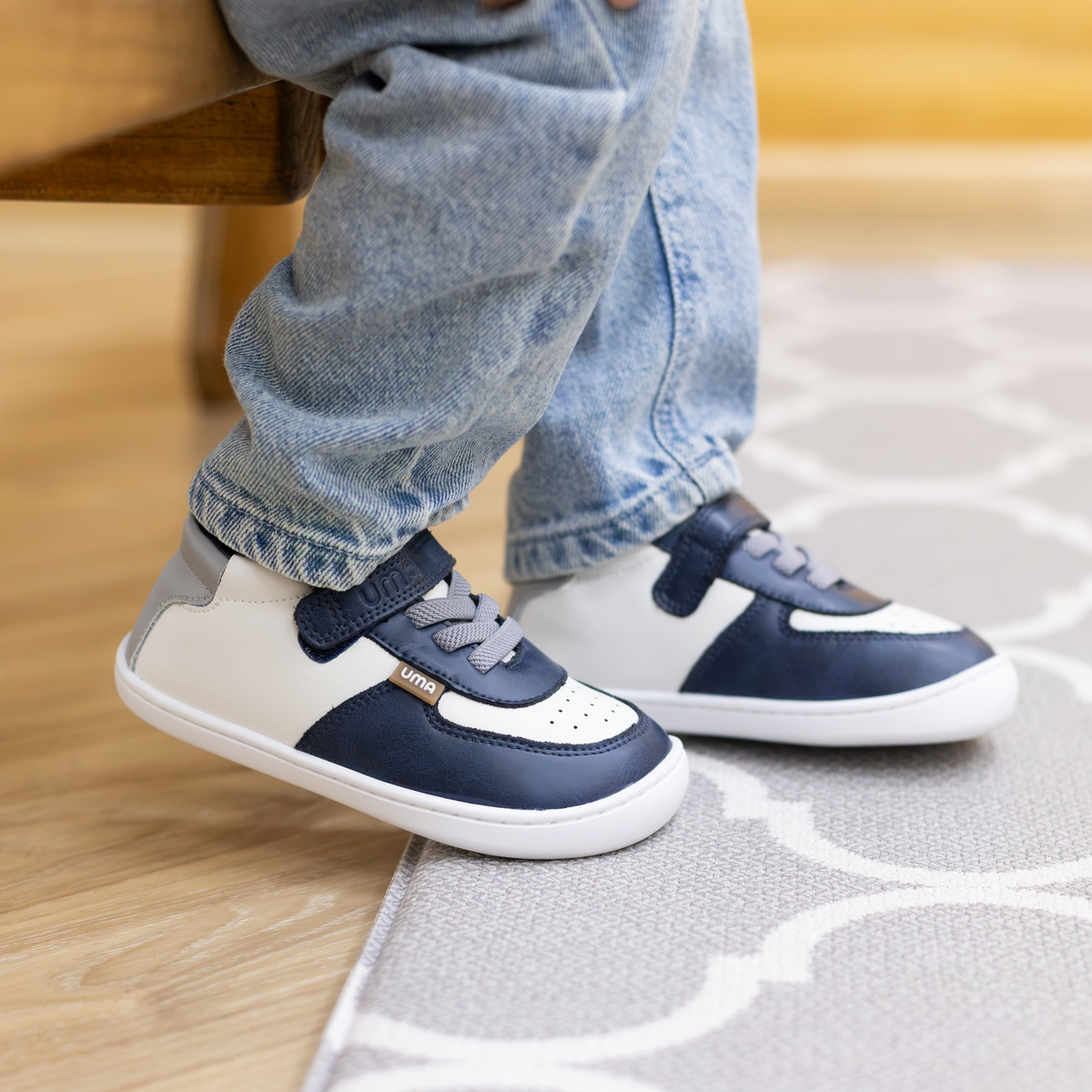 Retro Azul Marino/Gris - Toddler