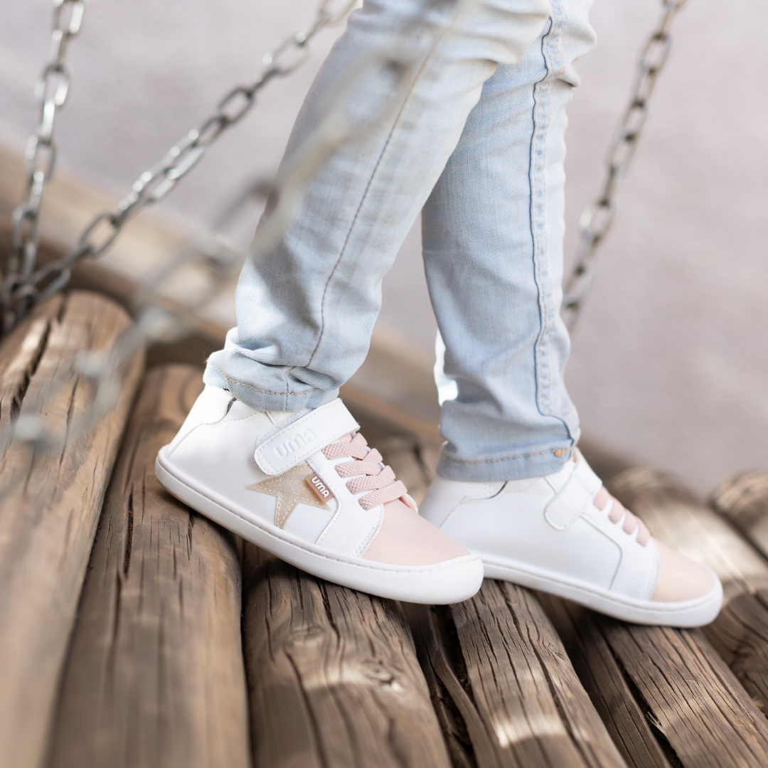 Cloud Superstar Rosa/Gold Glitter - Toddler