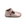 Zapato barefoot ergonomico rosado perla modelo T-Bar para bebes vista lateral