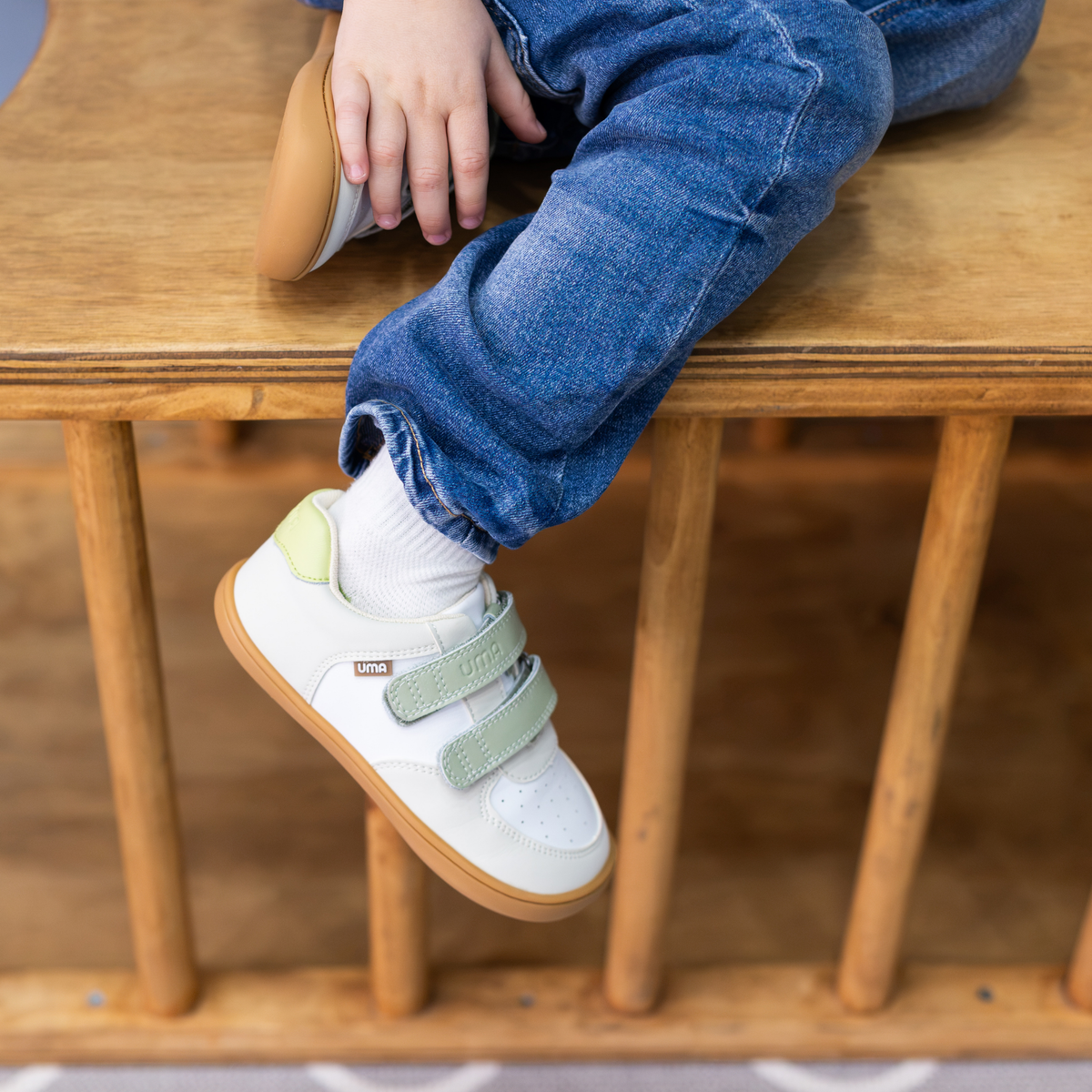 Vintage Verde Olivo/Beige - Teen