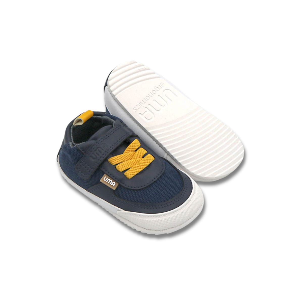 Air Retro Azul Marino/Amarillo - Baby