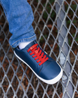 Zapatilla Cloud Star Azul/Rojo - Teen