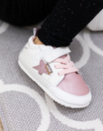 Zapatilla Cloud Superstar Rosa Metalizado - Baby