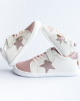Zapatilla Cloud Superstar Rosa Metalizado - Toddler