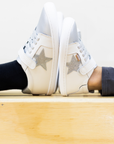 Zapatilla Cloud Superstar Silver Glitter - Toddler