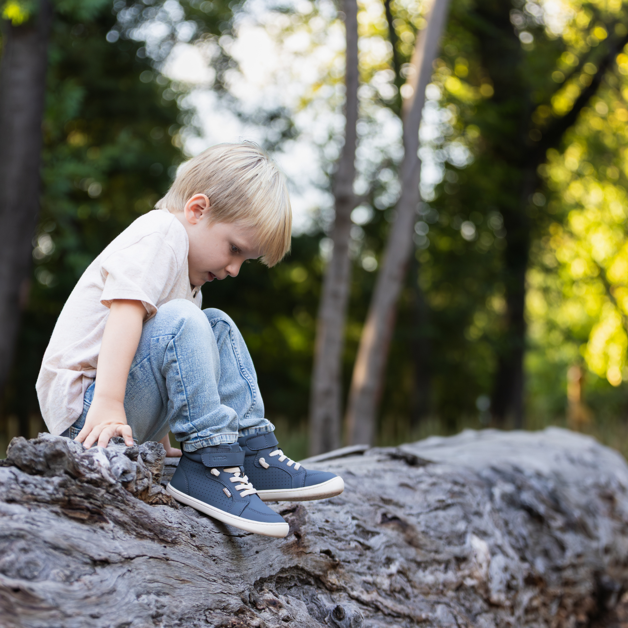 Zapatilla Caña Alta Flow Plomo - Toddler