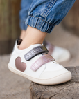 Zapatilla Leaf Heart Grafito/Rosa Metalizado - Toddler