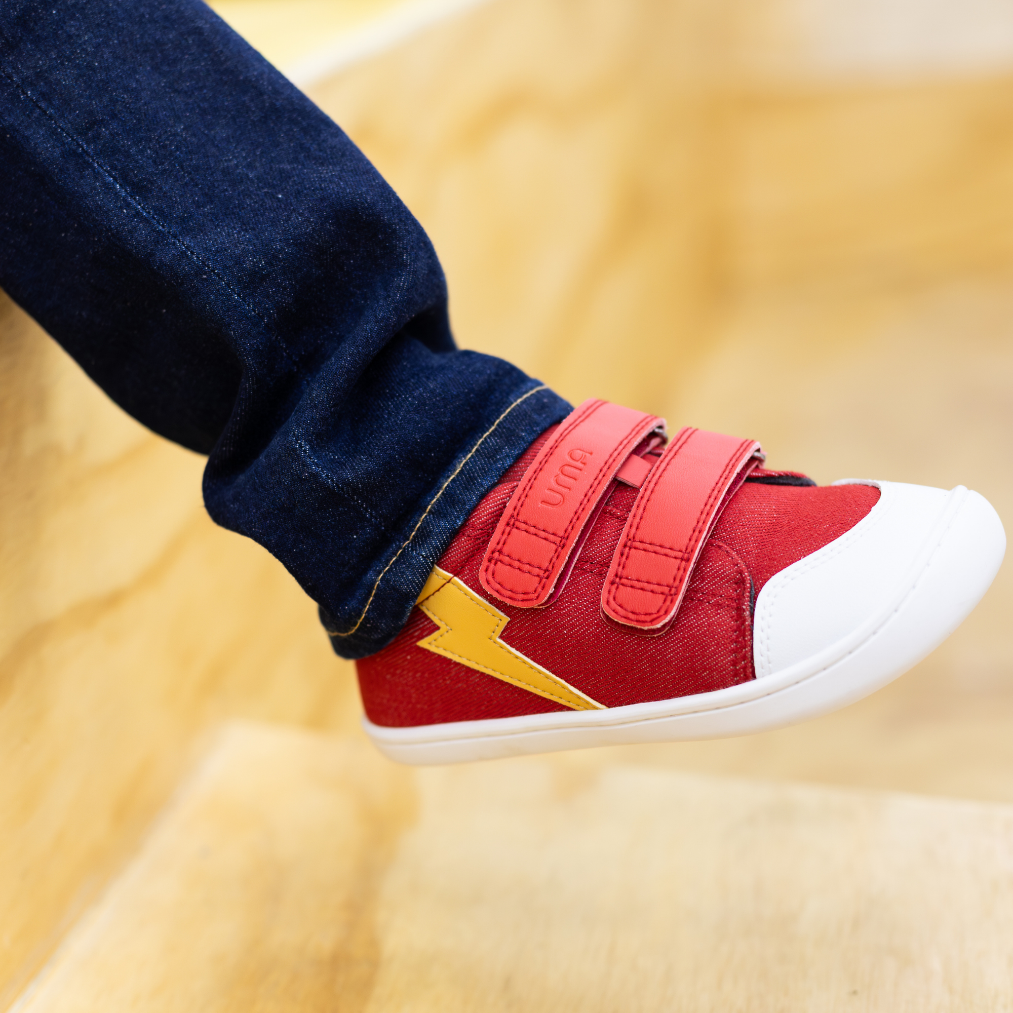 Zapatilla Leaf Thunder Denim Rojo - Toddler
