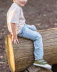 Zapatilla Leaf Thunder Verde Militar - Kids