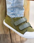 Zapatilla Leaf Thunder Verde Militar - Kids