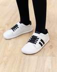 Zapatilla Cloud Rainbow Negro Glitter - Kids