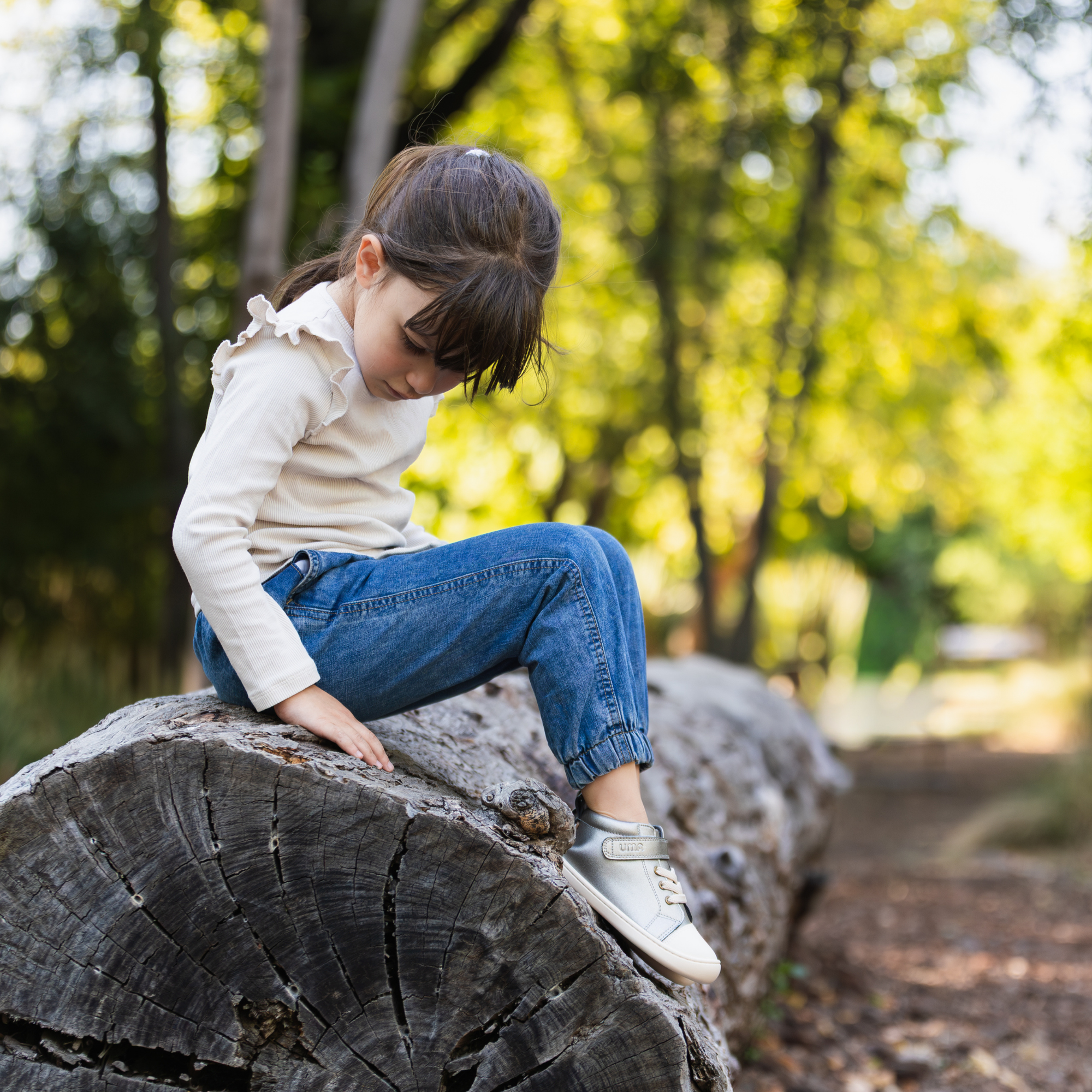 Zapatilla Caña Alta Wave Grafito Metalizado - Toddler