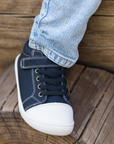 Zapatilla Caña Alta Wave Negro - Toddler