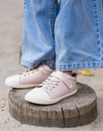 Zapatilla Caña Alta Wave Rosa Gold - Kids