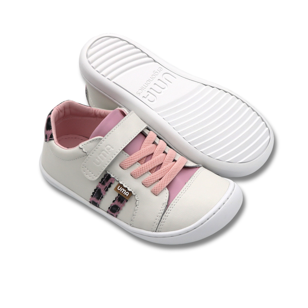Cloud Rainbow Animal Print Rosa - Kids