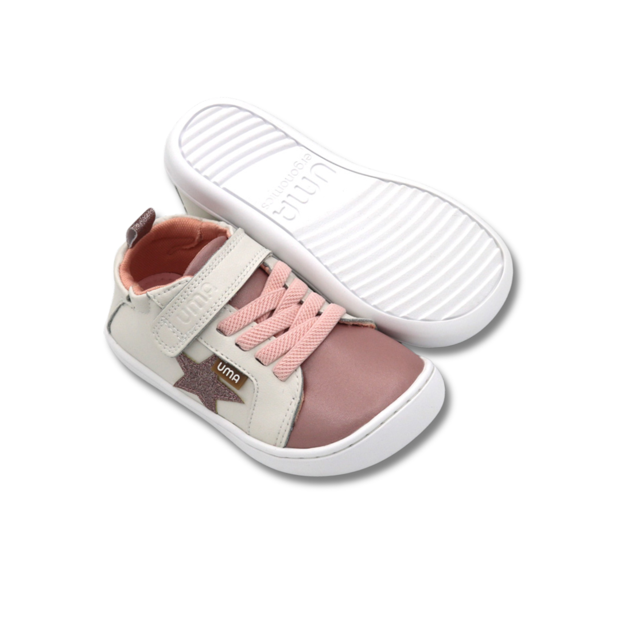 Zapatilla Cloud Superstar Rosa Metalizado - Toddler