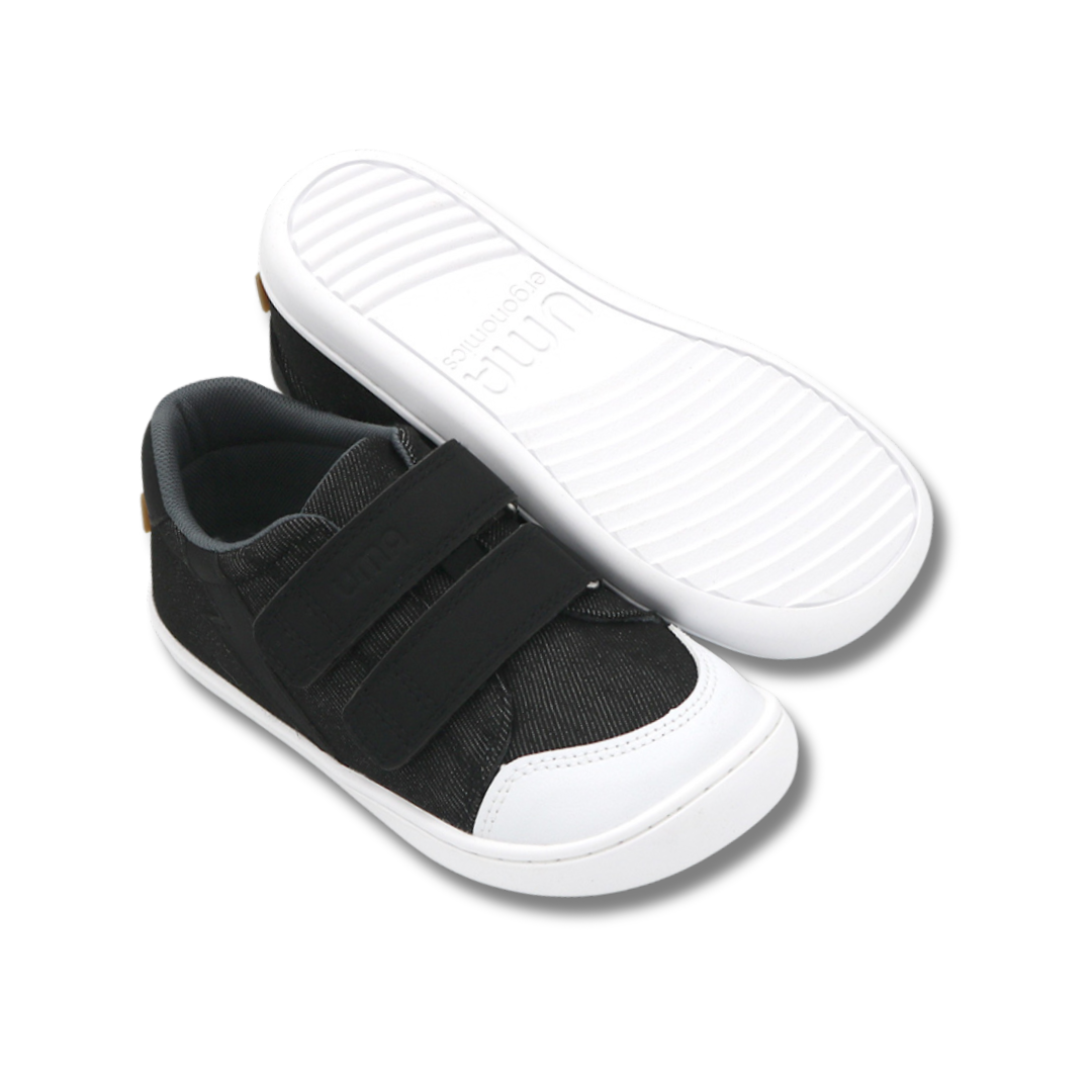 Zapatilla Leaf Thunder Denim Negro - Kids