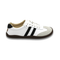 Zapatilla barefoot ergonomica blanco modelo Terra para adultos vista lateral