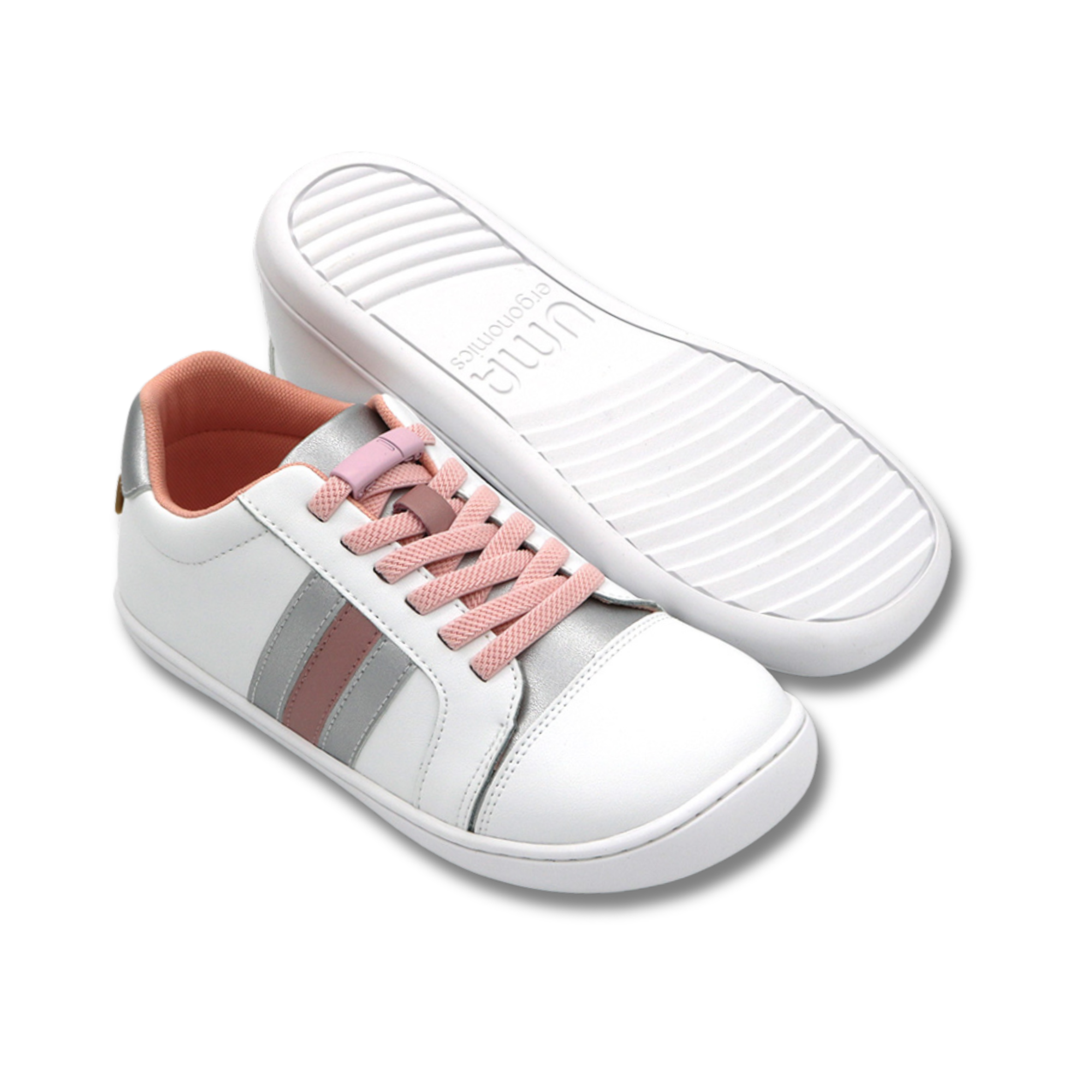 Zapatilla Cloud Rainbow Rosa/Silver - Teen