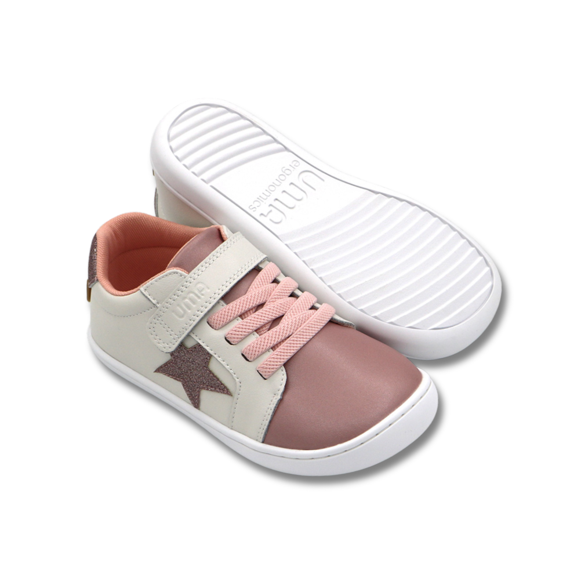 Zapatilla Cloud Superstar Rosa Metalizado - Kids