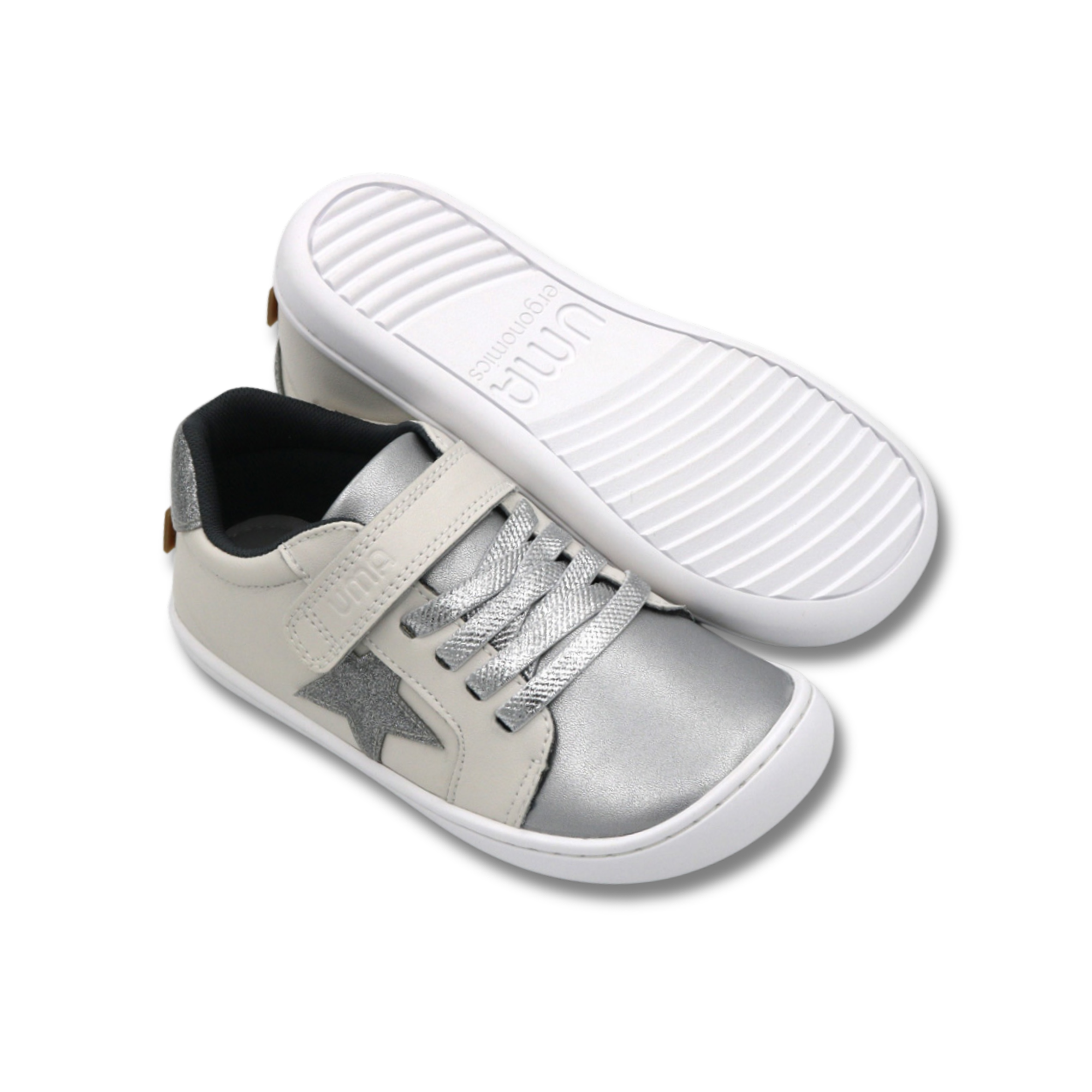 Zapatilla Cloud Superstar Silver Glitter - Kids