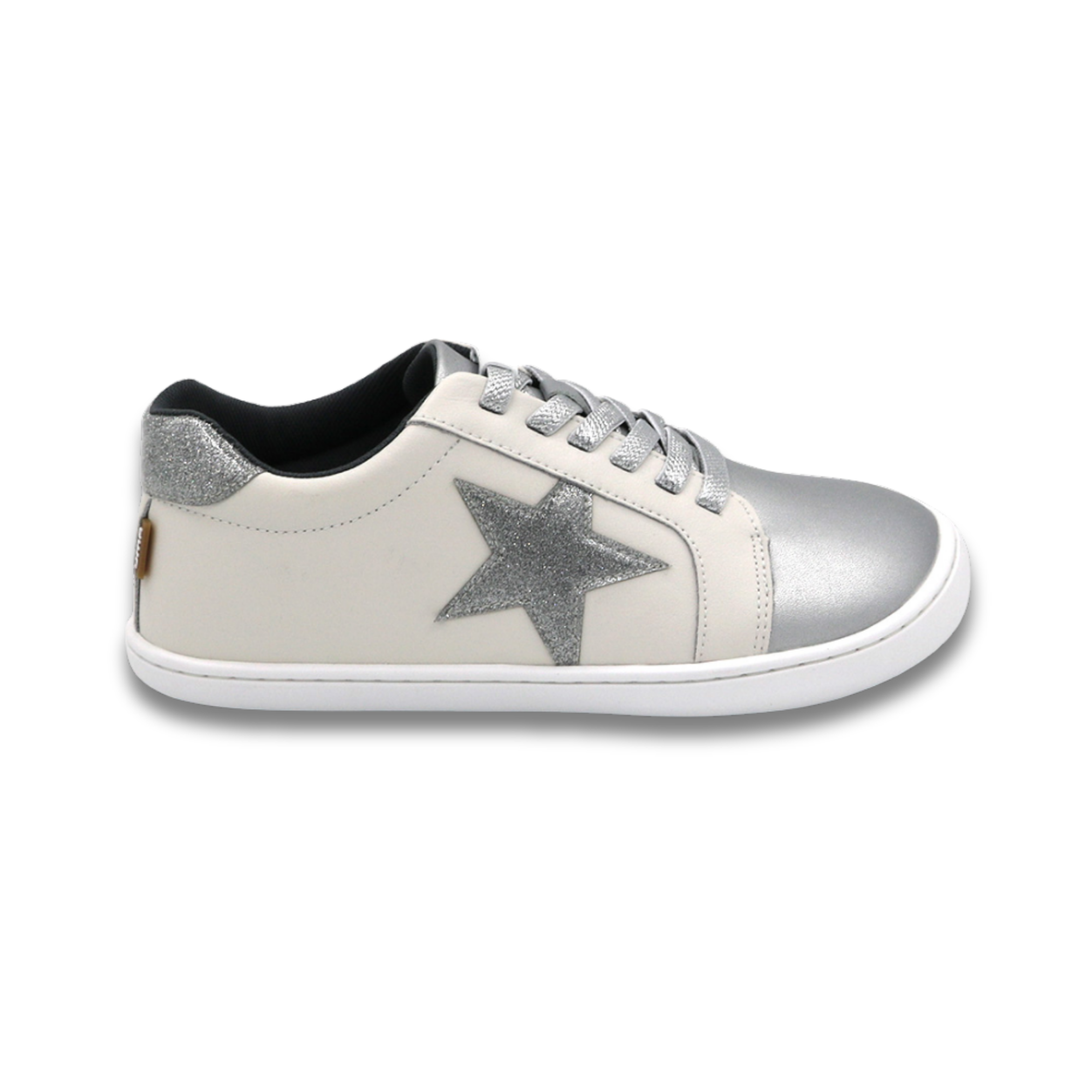Zapatilla Cloud Superstar Silver Glitter - Teen