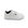 Zapatilla escolar barefoot blanca modelo Retro con velcro para kids vista lateral
