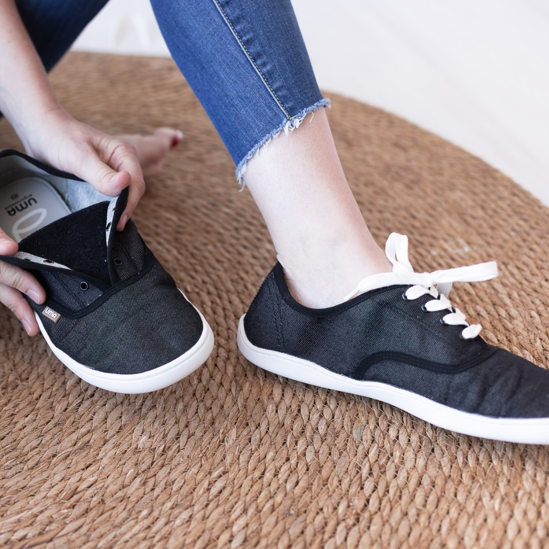 Lona Denim Negro - Adulto