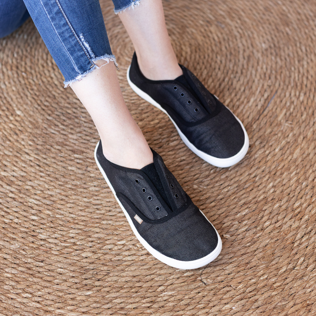 Lona Denim Negro - Adulto