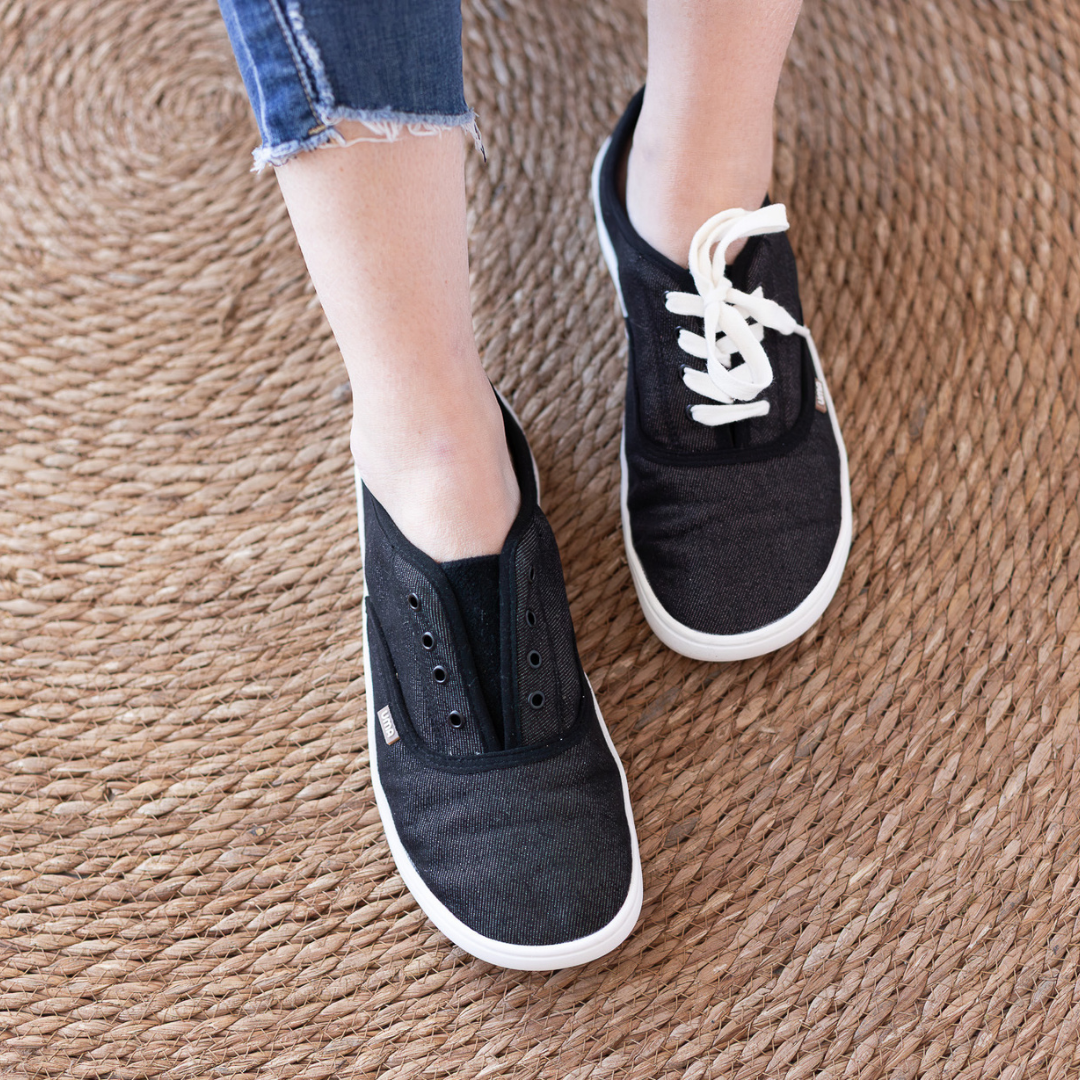 Lona Denim Negro - Adulto