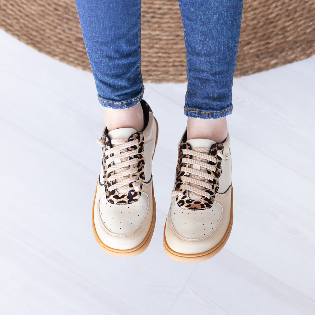 Retro Animal Print Beige - Adulto
