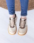 Retro Animal Print Beige - Adulto