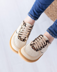 Retro Animal Print Beige - Adulto