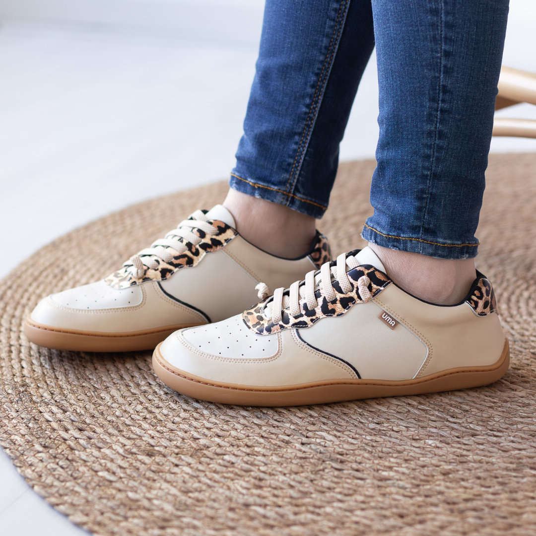 Retro Animal Print Beige - Adulto