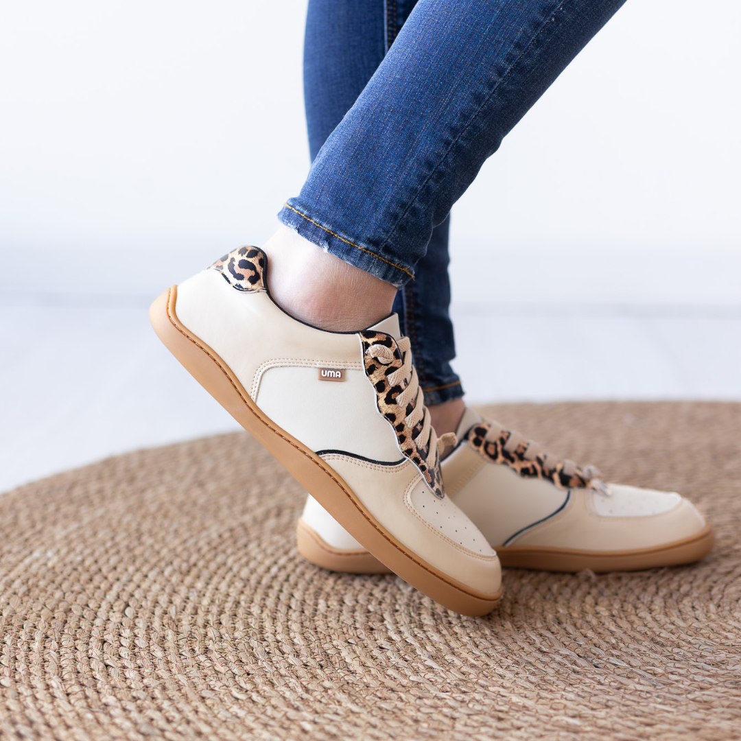 Retro Animal Print Beige - Adulto
