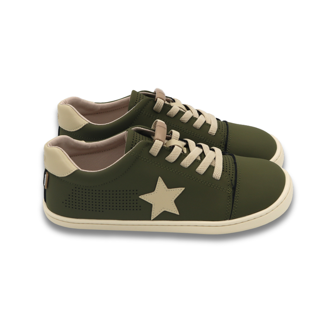 Cloud Star Verde Militar/Beige - Teen
