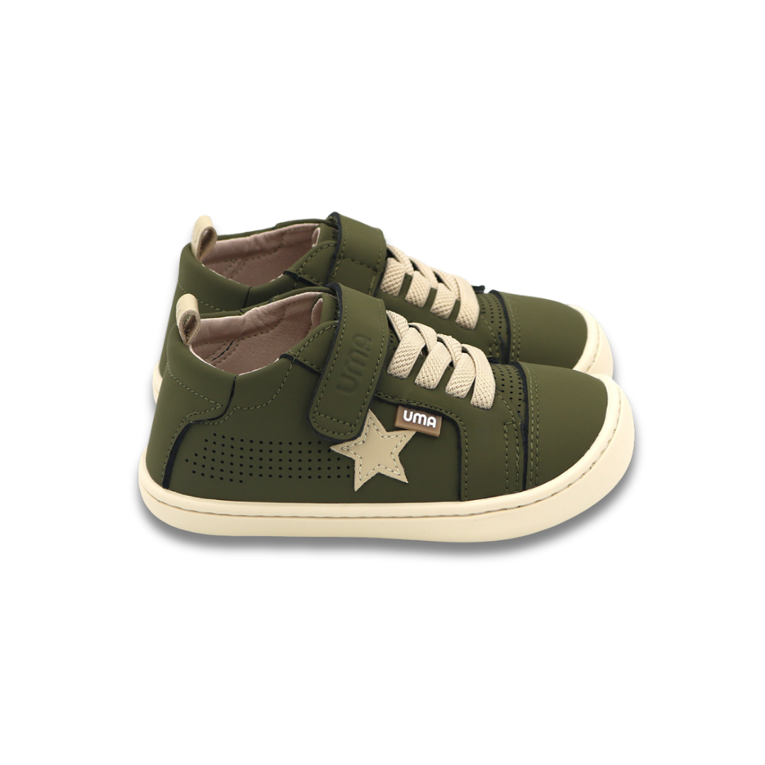 Cloud Star Verde Militar/Beige - Toddler