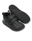 Zapatilla escolar barefoot negra modelo Rain media caña para toddler vista suela
