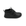 Zapatilla escolar barefoot negra modelo Rain media caña para toddler vista lateral
