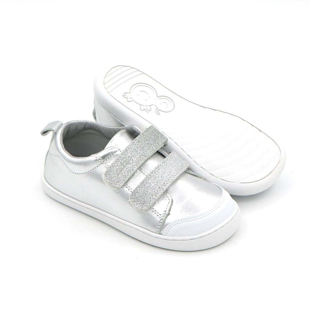 Leaf Silver Glitter - Kids