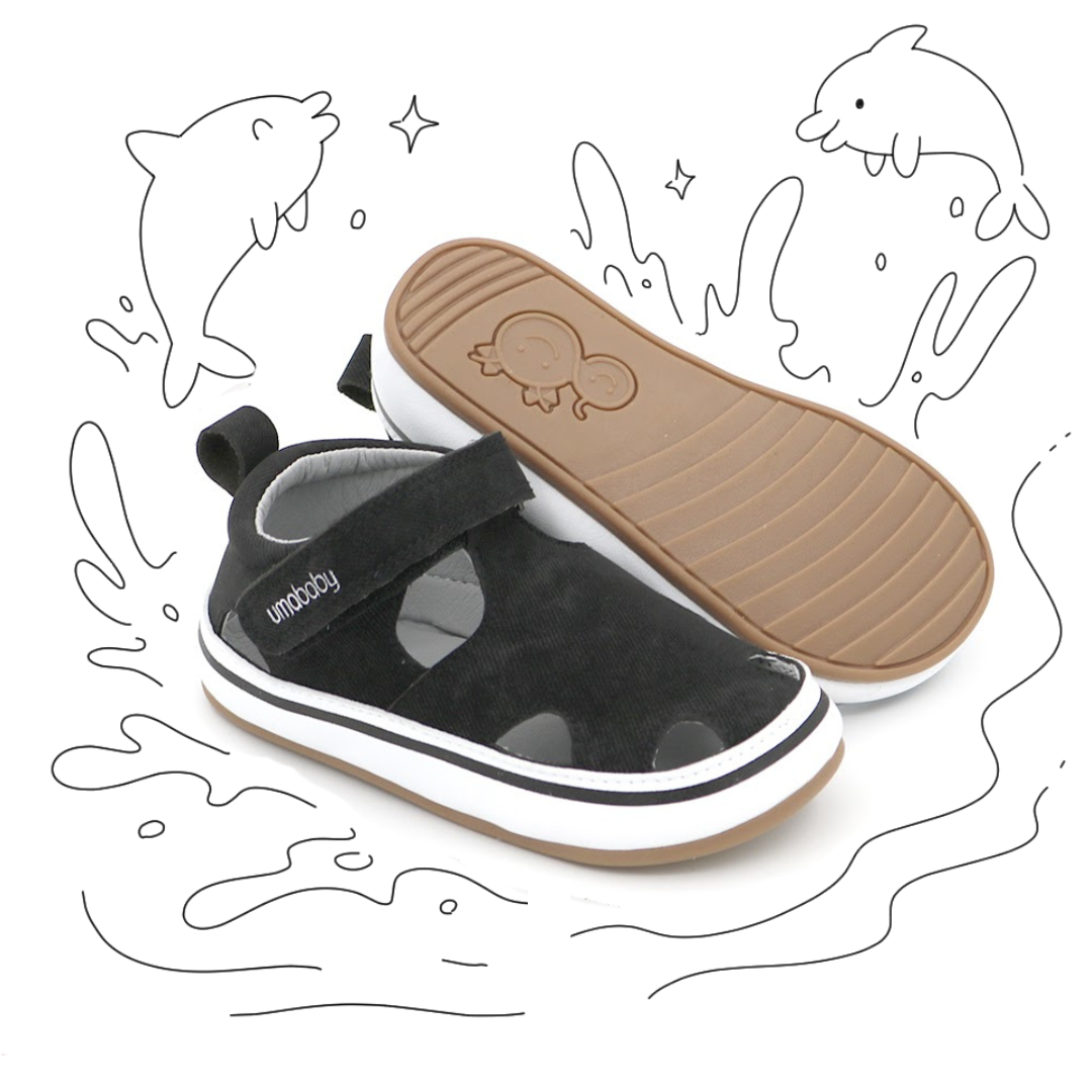 Splash Denim Negra Microfibra - Toddler